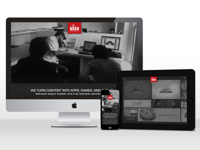 Sneak Peek – Boco Digital Media black and white branding dark design high contrast ipad preview sneak peek ui web wip