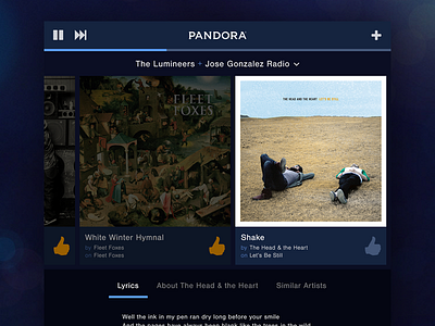 Pandora Desktop App (@2x)