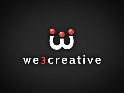 we3creative Logo Design logo throwback