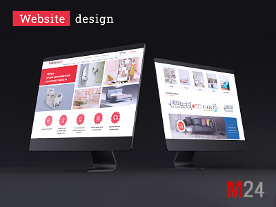 Website design - furniture online store creative design designer ukraine online store design web designer website banner website design website designer