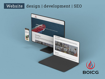 Website design & development - crude oil supplier company creative web designer web design and development website banner website design website development wordpress website
