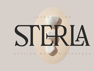 Sterla serif font simple