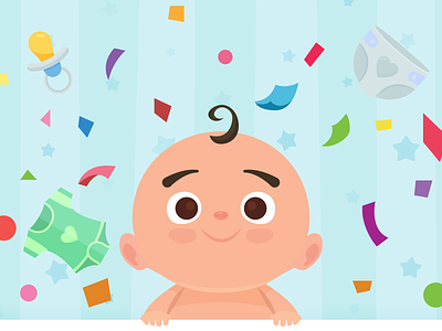 Baby Boy baby body boy congratulation diaper newborn