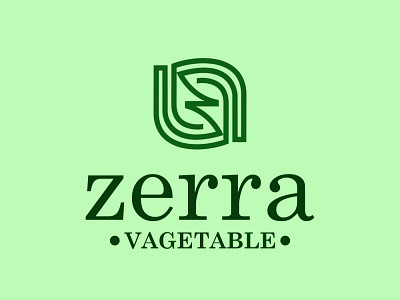 ZERRA brand identity design logo minimal monogram monogram logo