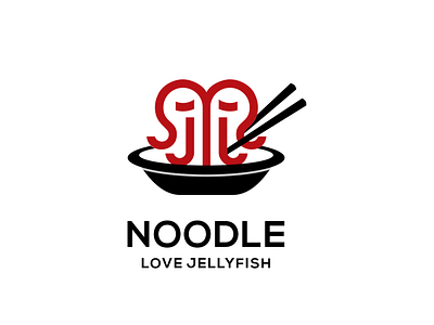 NOODLE brand identity design logo minimal monogram monogram logo simple logo