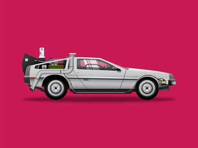 Back To The Future back to the future design illustration vector