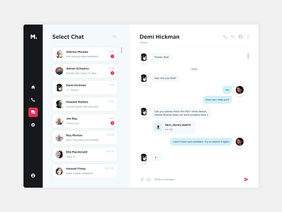 Direct Messages - UI