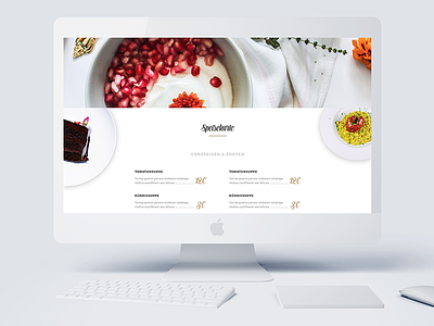 Ristorante restaurant ristorante screendesign web ui webdesign