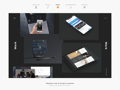 Freelancer Flyer - Design Work - Page VI app flyer freelancer magellan mockup portfolio print screendesign ui webdesign