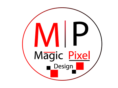 Magic Pixel Design Logo logo new