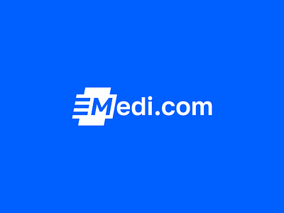 medi blue branding clean design identity logodesign medical medicine minimal pharma pharmacy