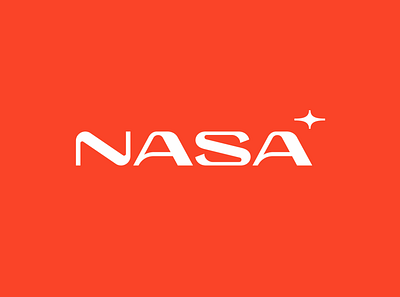 NASA revision branding identity logo logodesign nasa redesign space type