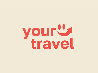 Your Travel 2 adventure beige black brand branding bright color contrast identity logo logotype mark minimal minimalism minimalist modern simple symbol travel visual