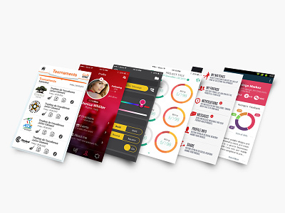 Apps Mix app design mobile ui user interface
