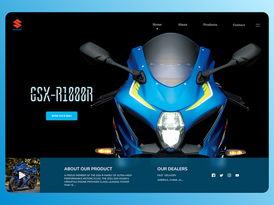 Bikes Landing Page