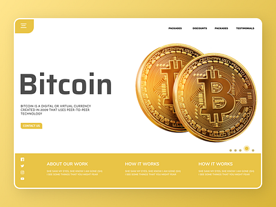 Bitcoin exchange Web Design branding clean design minimal new online ui ux web website