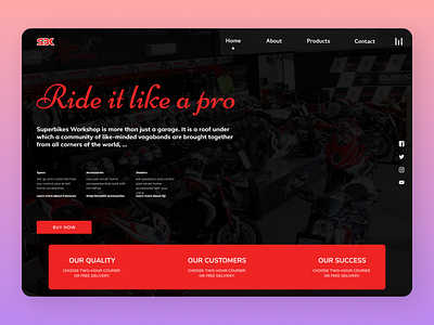 Bikes LP branding clean design new online typography ui ux web website