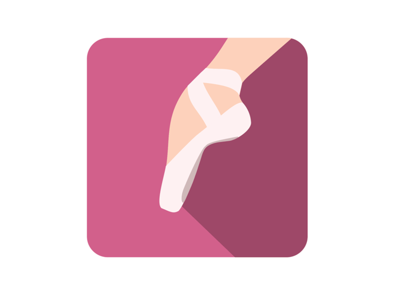 Making a Pointe ae after effects animation ballet icon illustration illustrator pointe vector