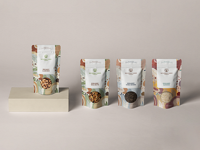 Naturally Good Company Pouches graphic design inspiration natural colour palette organic colour palette organic illustrations organic packaging design packaging design packaging illustration packaging inspiration