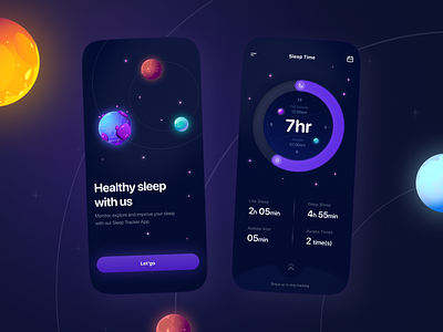 Sleep Tracker App - Mobile App