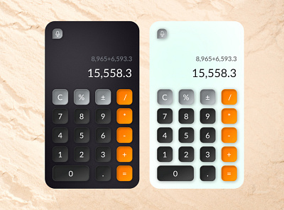Calculator 004 branding calculator dailyui day design illustration typography ui ux vector
