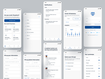 Covid Alert BD - Mobile app case study case study covid alert app covid app health app medical app mobile app mobile app case study mobile app design ui ux case study ux design ux process ux research visual design