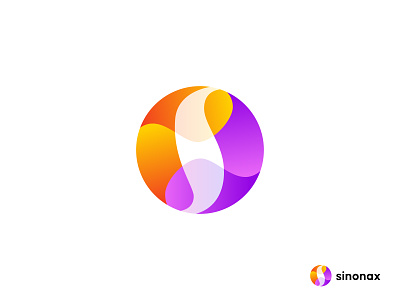 synonax logo design, Abstract S, Modern logo
