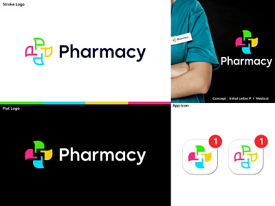 Logo for pharmacy