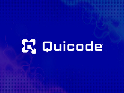 LETTER Q + ARROW + CODE | Quicode logo concept arrows blockchain brand identity branding code coding developer ecommerce finance fintech identity it letter mark monogram letter q logo logo design logodesigner logos programming tech technology