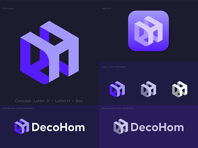 Decorhome Logo Concept