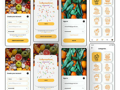 Fruits Grocery Mobile App