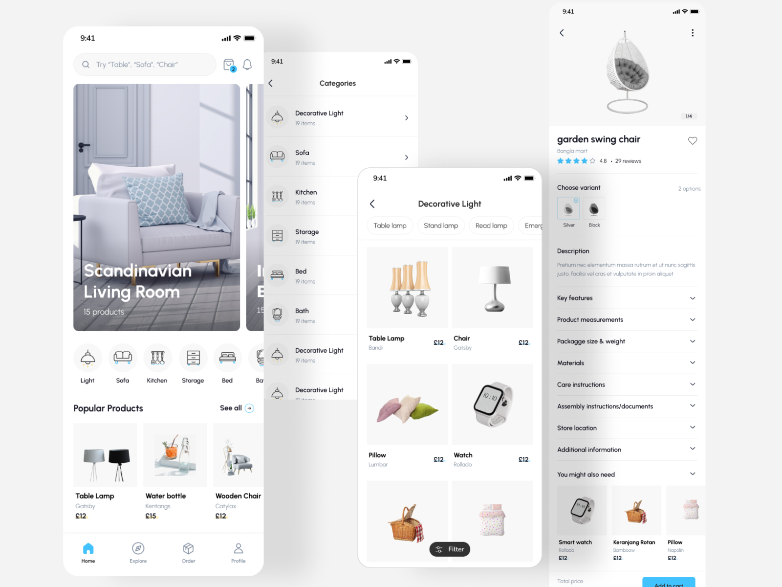 eCommerce Mobile App Dashboard by Md Rafatul Islam on Dribbble