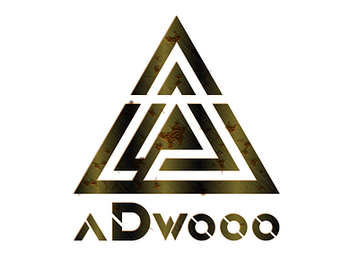 aDwooo (Flat View) branding design illustration logo vector