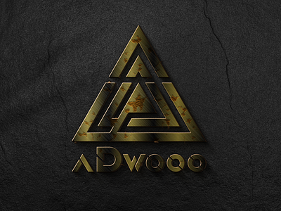 aDwooo (3D View) branding design illustration logo vector