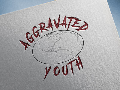 AGGRAVATED YOUTH (3D View) branding design illustration logo vector