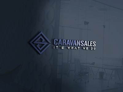 CARAVANSALES (3D View) branding design illustration logo vector