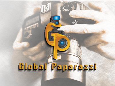 GLOBAL PAPARAZZI (3D View) branding design illustration logo vector