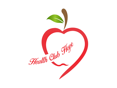 HEALTH CLUB HOPE (Flat View) branding design illustration logo vector