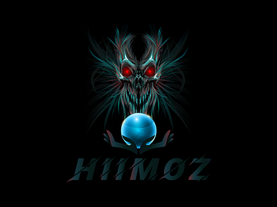 HIIMOZ (Flat View) branding design illustration logo vector