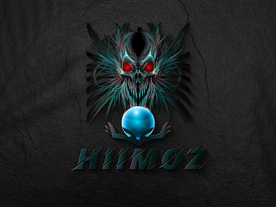 HIIMOZ (3D View) branding design illustration logo vector