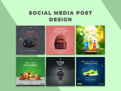 Social Media Post Design ads ads banner food social media post templates graphic design social media post