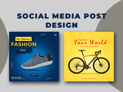 Social Media Post Design ads ads banner cover graphic design web banner