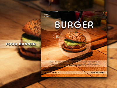 FOOD BANNER DESIGN ads ads banner food social media post templates graphic design social media post