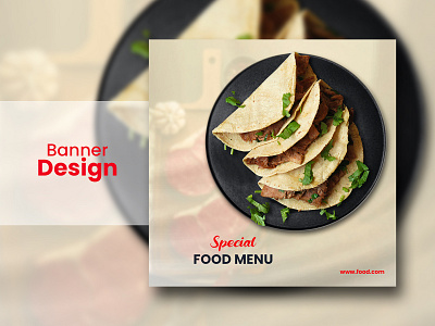 Banner Design ads ads banner food social media post templates graphic design social media post