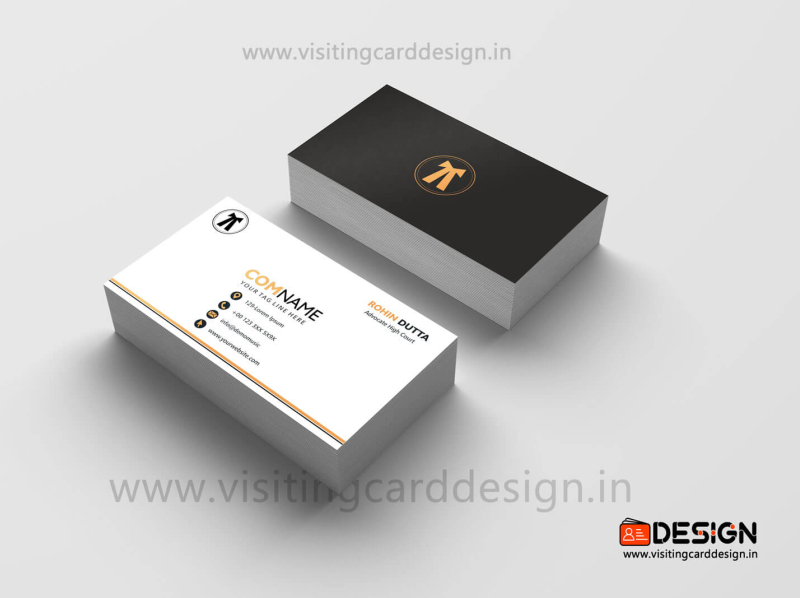 visiting card design sample in coreldraw