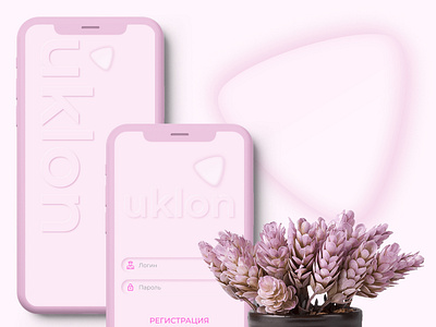 uklon premium rose app art design design app kyiv prototype taxi ui ux uklon