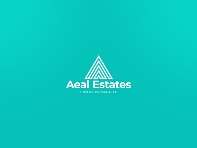 Real Estate Branding | A Lettermark Logo Design alettermark branding clean graphic design graphicauthor green identity initial logo minimalist modern professional visual