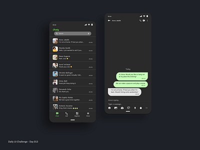 Daily UI 013 - Direct Messaging 013 dailyui design figma