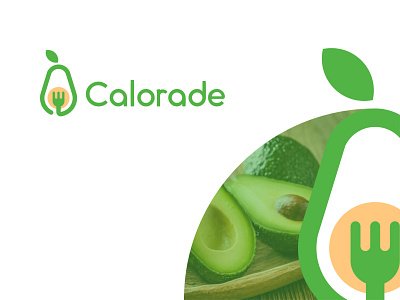 Brand Identity of Calorade | Concept - Avocado app avocado avocado logo brand identity branding design food fruits fruits logo fruits store graphic design green logo logo design vector