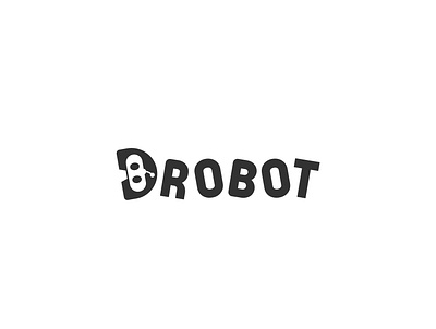 Drobot - A logo is for an on-demand multi-service platform 3d animation app branding d letter design flyer graphic graphic design logo logo design motion graphics robot social media post templates typography ui ux vector